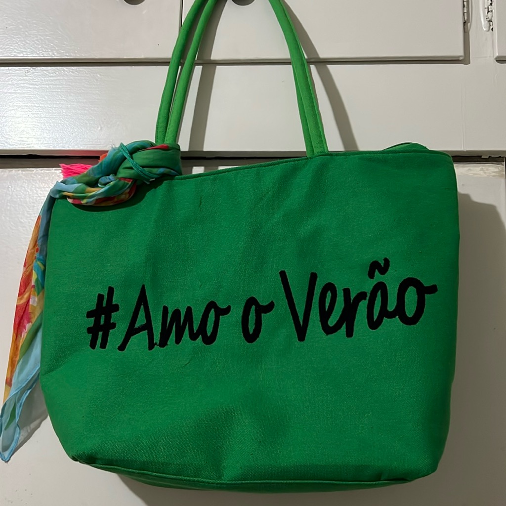 Green Tote Bag